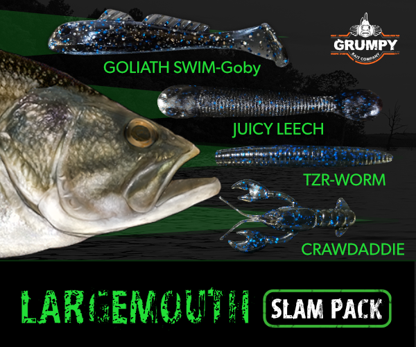Largemouth Bass Slam Pack Fishing Baits