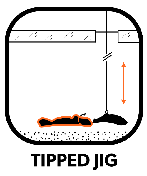 Ice Fishing Tandem Goby Technique